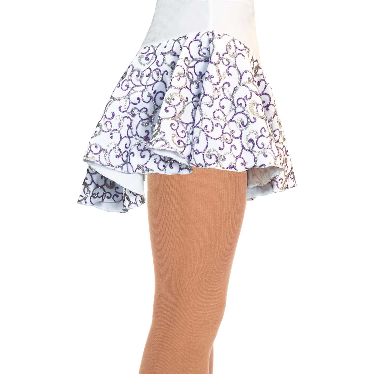 Competition Figure Skating Glitter Swirl Skirts Boutique Step Up