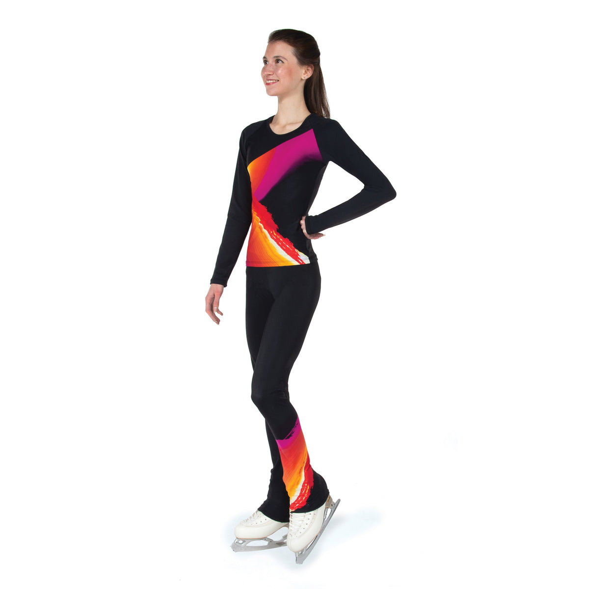 S104 Competition Figure Skating Lava Leggings – Boutique Step Up