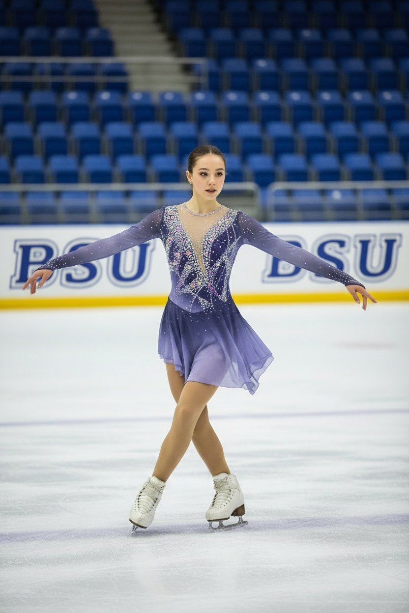 Competition Skating Dress Blue Ombre BSU120824 – Boutique Step Up