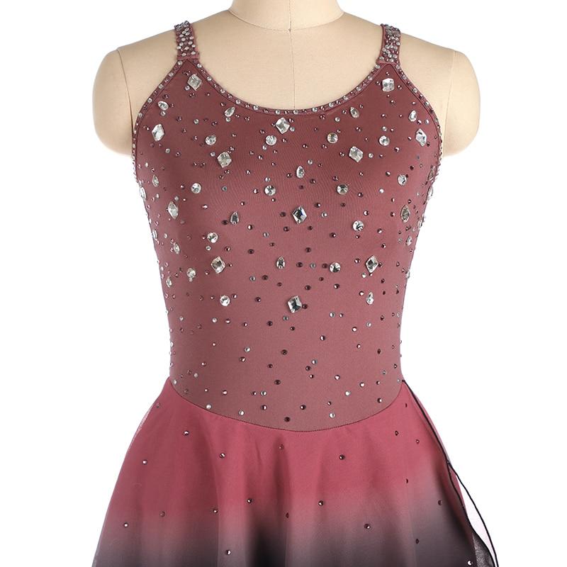 Brown Competition Figure Skating Dress BSU61121 Brown Competition Figure Skating Dress BSU61121