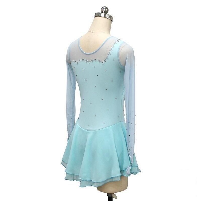 Competition Figure Skating Dress Long Sleeves Available in 12 Colours ...
