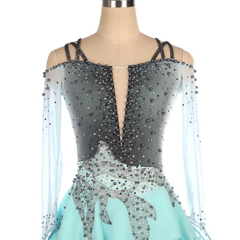 turquoise skater dress Aqua Floral Skater Dress