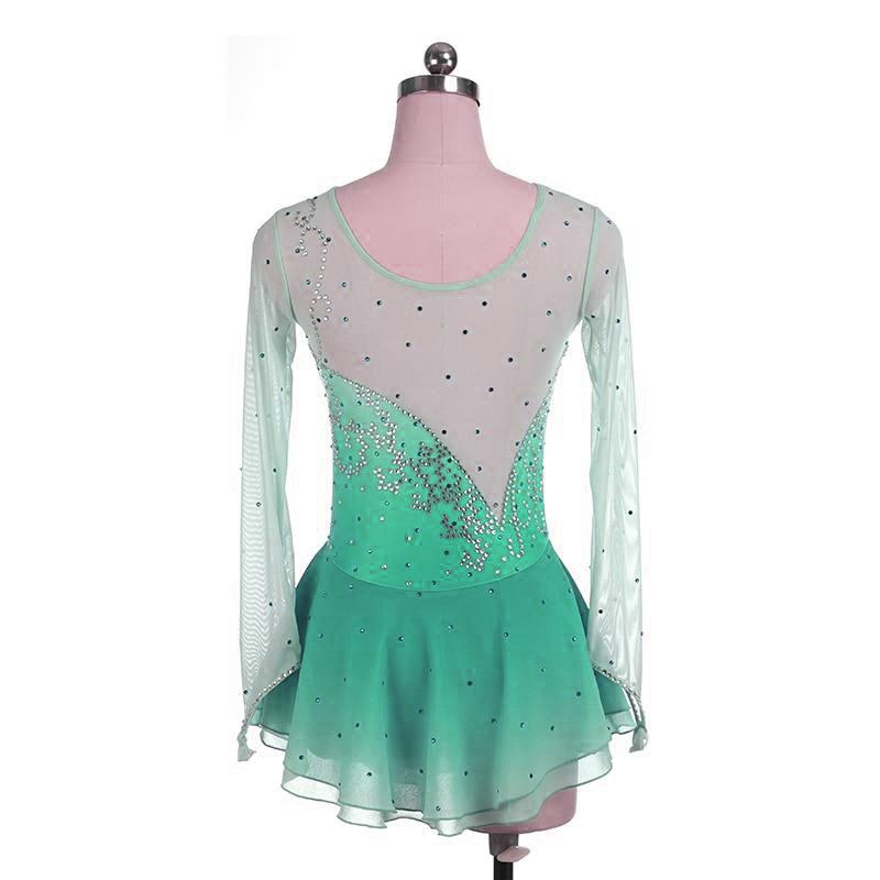 Mint Green Ombre Competition Skating Dress Crystal Design BSU12062.MG Boutique Step Up Mint Green Ombre Competition Skating Dress Crystal Design BSU12062.MG Boutique Step Up