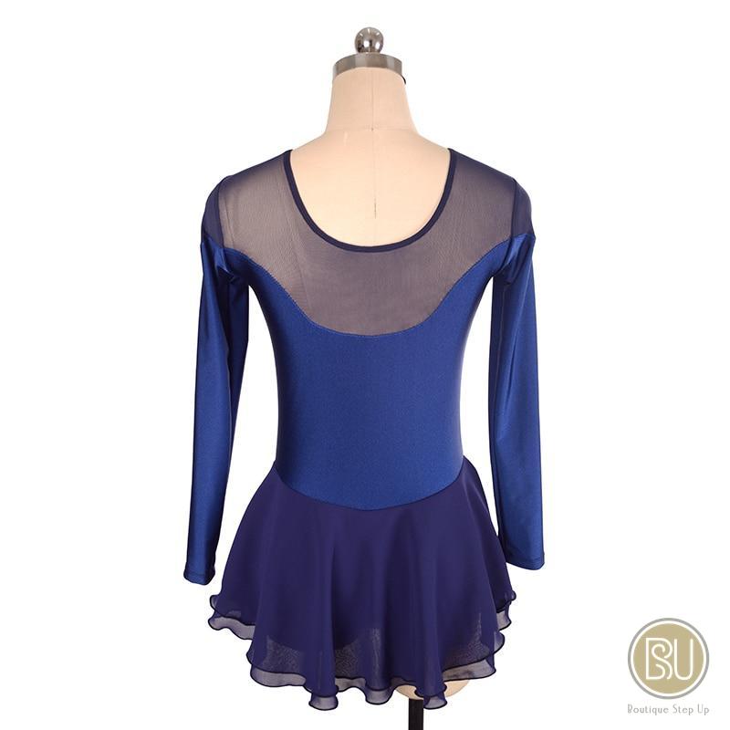 New Competition Skating Dress Lycra & Mesh Long Sleeves Available 8 Co ...